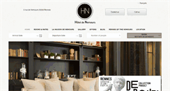 Desktop Screenshot of hotelnemours.com